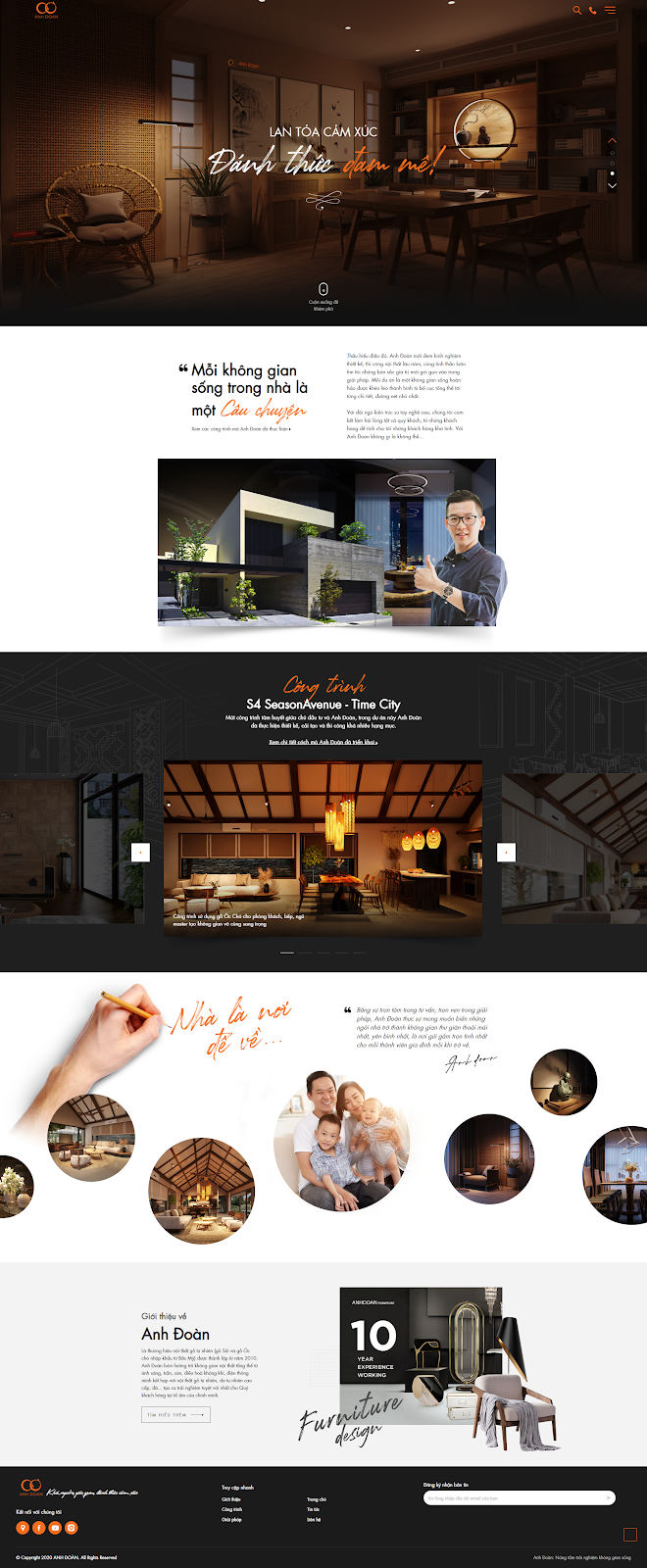 Cách xây dựng website công ty thiết kế nội thất chuyên nghiệp từ Bizfly Web